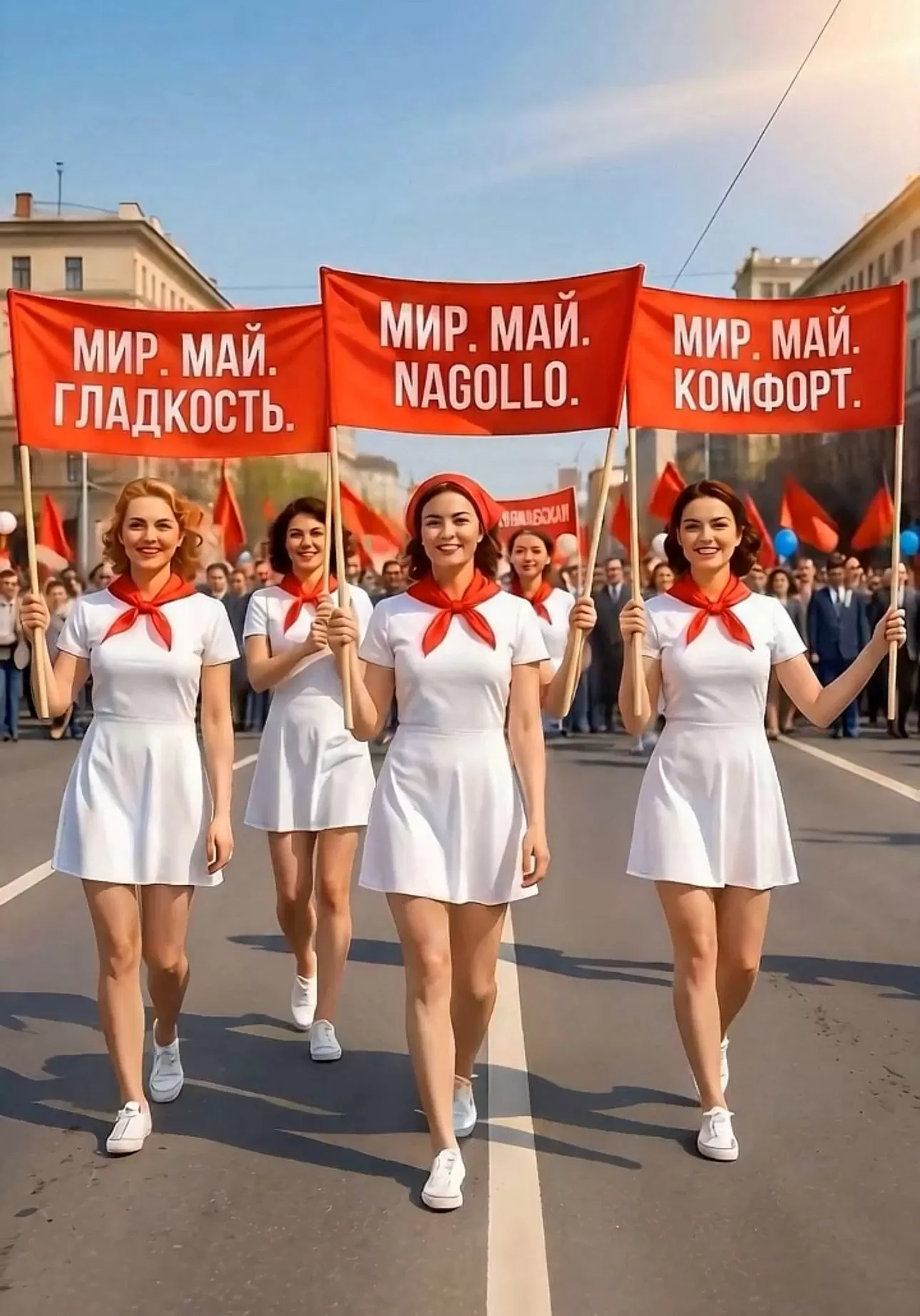 Команда Nagollo поздравляет с 1 Мая🌿